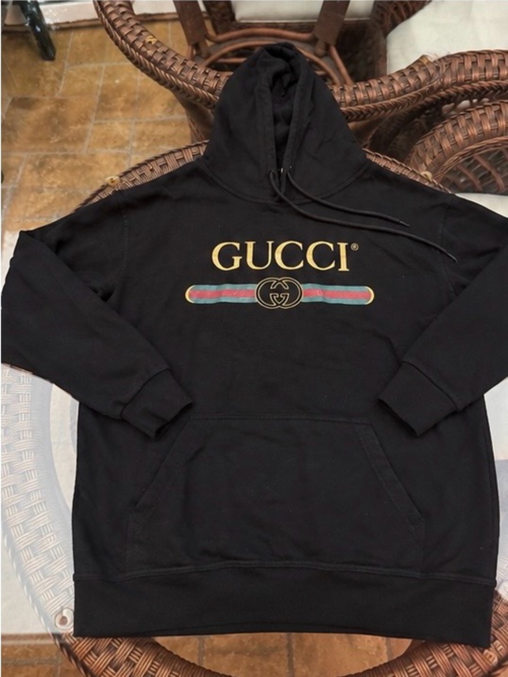 Black Logo Hoodie